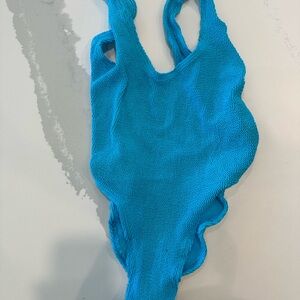 bond-eye Bright Turquoise One-Piece Swimsuit